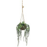 SUSPENSIONS PLANTES VERTES ARTIFICIELLES, HAUT. 68 CM – DECORATIONS – Arteverdeco