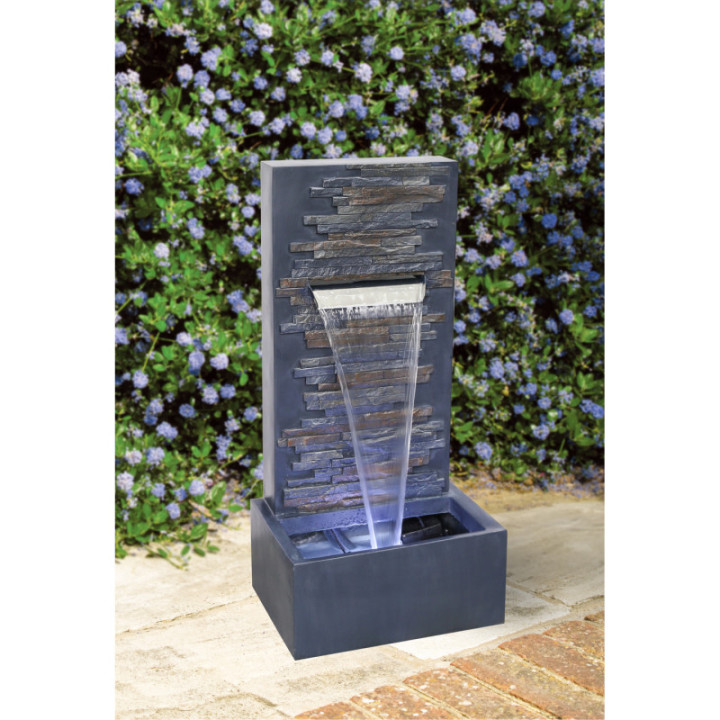 FONTAINE VASQUE MURALE MODERNE, HAUT. 82 CM – FONTAINES – Arteverdeco